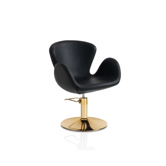 Gold Hair Charlotte fodrász szék - kör talp