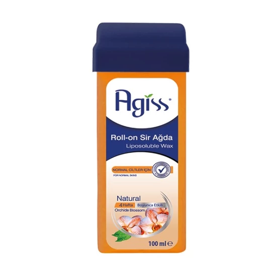 Agiss Orchideás Natur méhviasz alapú gyantapatron 100ml