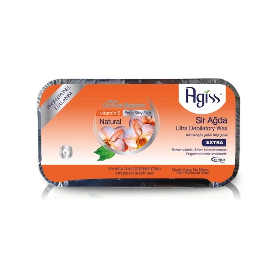 Agiss táblás gyanta érzékeny bőrre Orchideás natur 500g