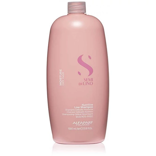 Alfaparf Semi Di Lino Moisture Nutritive Low Sampoo 1000ml sampon száraz hajra