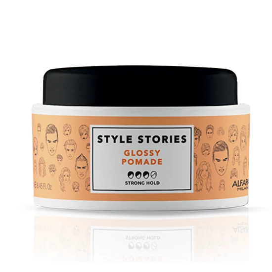 Alfaparf Style Stories Glossy Pomade hajfény wax 100ml