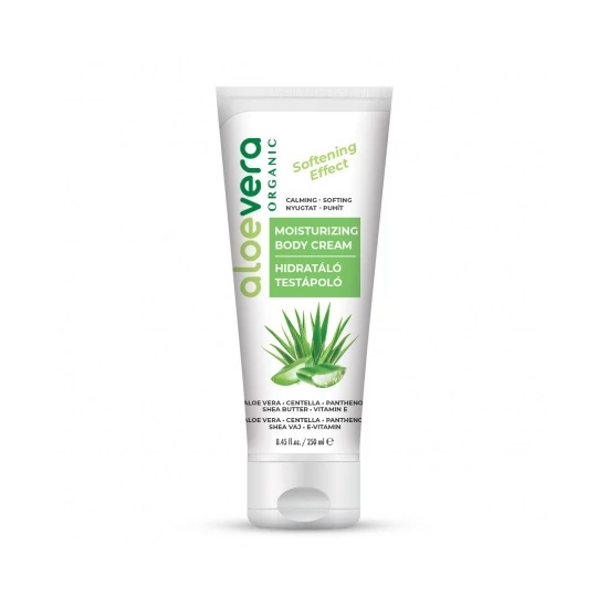 Aloe Vera Organic Lágy testápoló krém 250ml