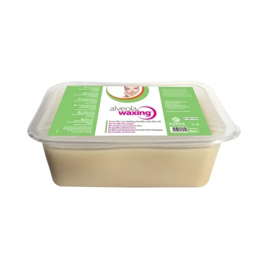 Alveola Waxing Paraffin Oliva olajjal arcra is 500ml