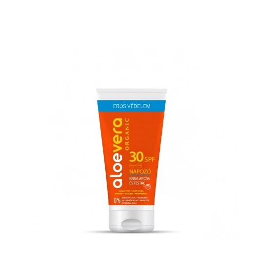 Eredeti Aloe Vera SPF30 napozó krém arcra és testre 50ml