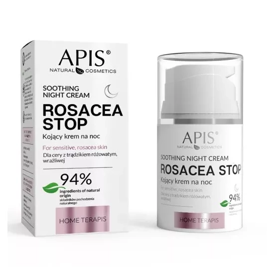 Apis Rosacea Stop nyugtató éjszakai krém 50ml