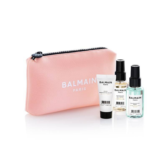 Balmain Limited Edition Cosmetic Bag Pastel Pink Hajápoló csomag