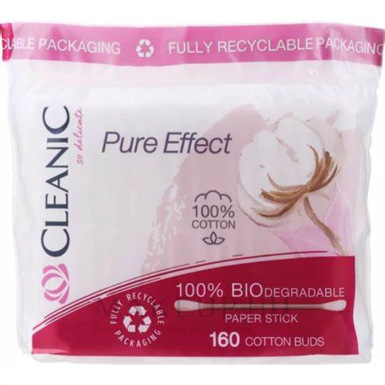 Cleanic Fültisztító Pure Effect pálcika utántöltő 160db