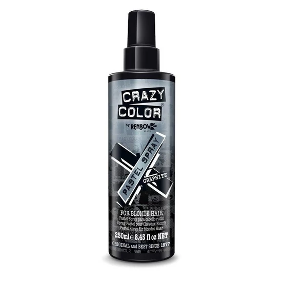 Crazy Color Pastel Spray - Graphite - 250ml