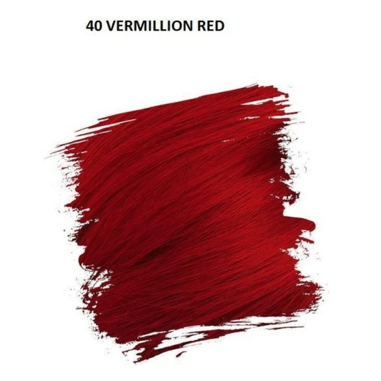 Crazy Color Színezőkrém - 40 vermillion red - 100ml