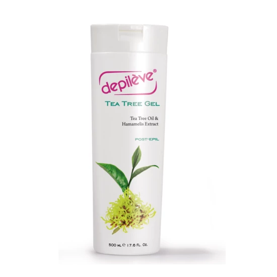  Depiléve Tea Tree Gel Gyantázás utáni kezelésre 500 ml