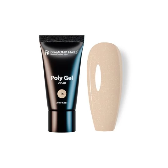 Polygel 16 - Sandy Glow - 30ml - HEMA- és TPO-mentes