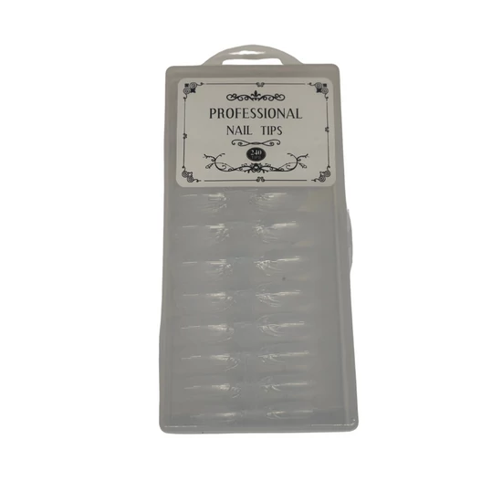 Nail gel tip box - 240db ovális
