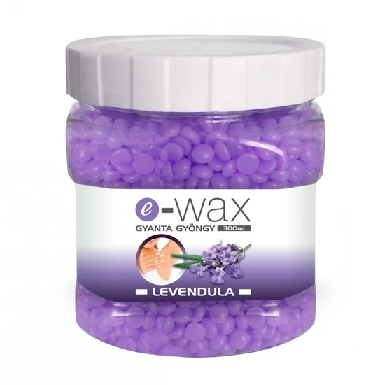 E-Wax gyöngy gyanta levendula dobozos 500g