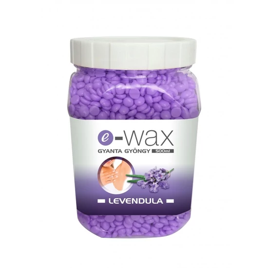 E-Wax gyöngy gyanta levendula dobozos 500g