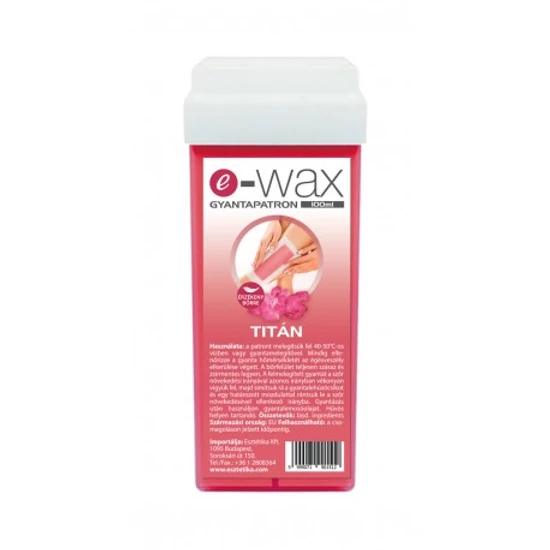 E-Wax Titán Gyantapatron széles görgőfejjel 100ml