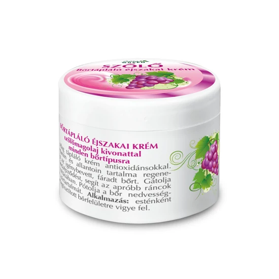 Golden Green Szőlő Bőrtápláló éjszakai krém minden bőrtípusra 100ml
