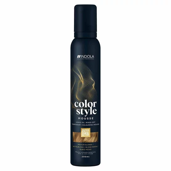 Indola Középszőke színező hab 200ml (Medium Blonde)