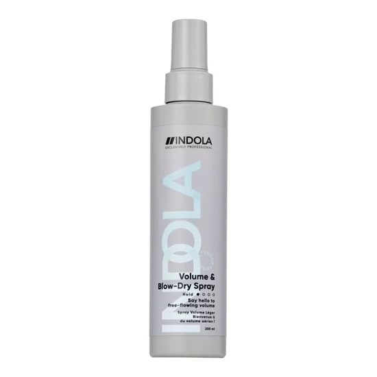 Indola Volume & Blow - Dry spray volumennövelő spray hajszárításhoz 200ml