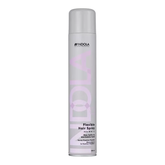Indola Flexible hair spray rugalmas tartást adó hajlakk 500ml