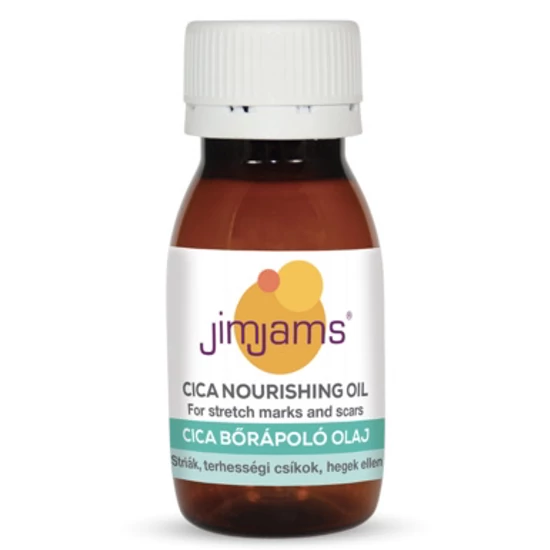 JimJams CICA bőrápoló olaj striák, terhességi csíkok, hegek ellen 50ml