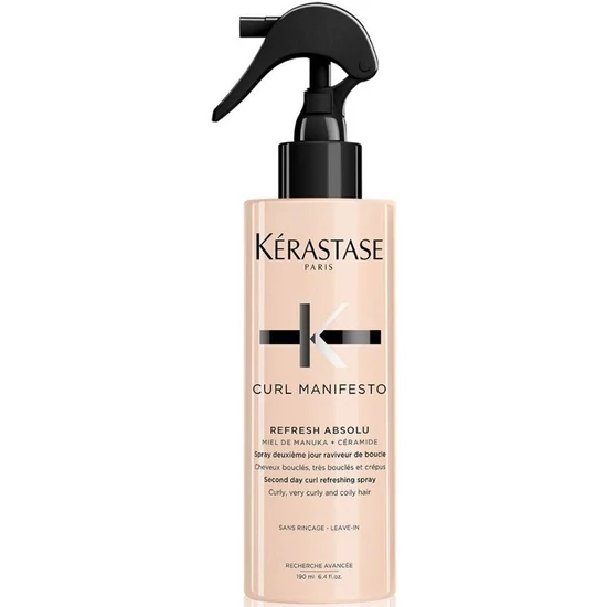 Kérastase Curl Manifesto Refresh Absolu Frissítő spray Göndör Afro hajra 190ml