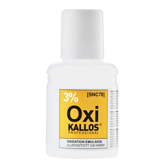 Kallos színelőhívő krémhidrogén 3% 60ml
