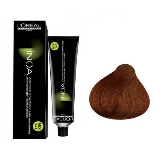 Loreal Inoa ammóniamentes hajfesték 5-4 60g