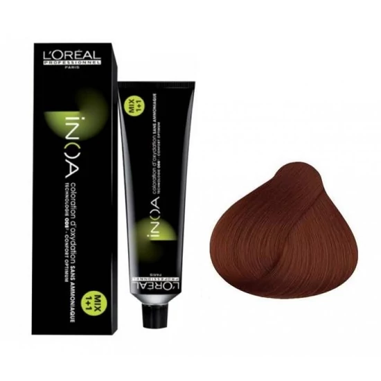 Loreal Inoa ammóniamentes hajfesték 6-45 60g