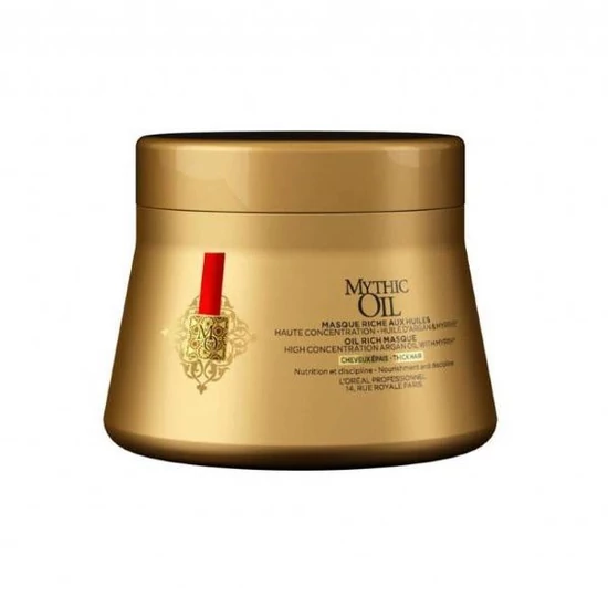 Loreal Mythic Oil Maszk vastagszálú hajra 200ml