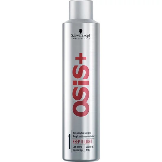 Osis Keep It Light Rugalmas Hővédő Hajlakk 300 ml