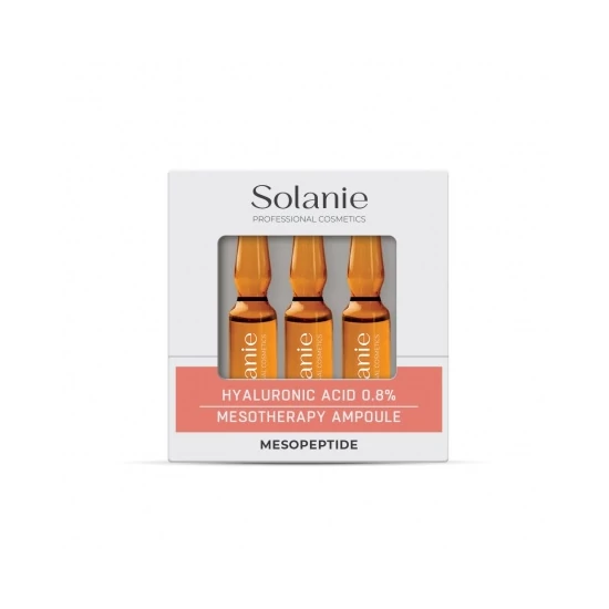Solanie Hialuronsav 0,8% Mezoterápiás ampulla 3X2 ml