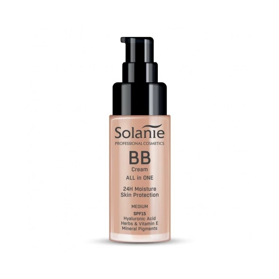 Solanie BB krém hialuronsavval és fényvédővel SPF15 - médium 30ml