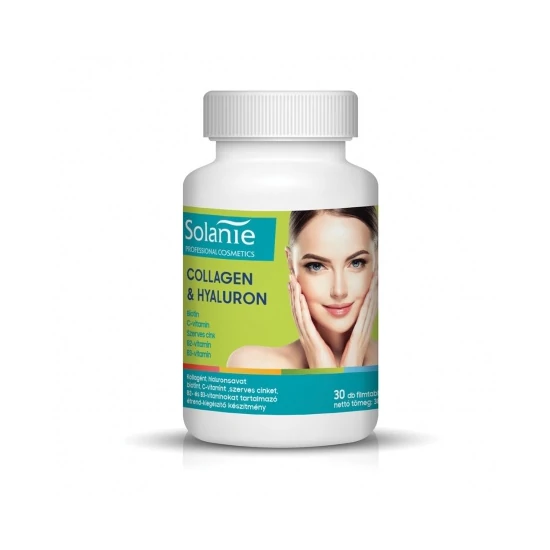 Solanie Collagen & Hyaluron étrend-kiegészítő filmtabletta