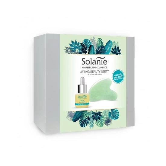 Solanie Lifting Beauty szett Jáde Gua Sha kővel