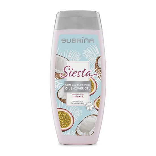 Subrina Siesta Tusfürdő Kókusz olajjal 250ml
