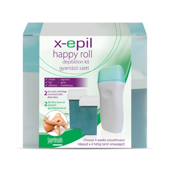 X-Epil Happy Roll gyantázószett