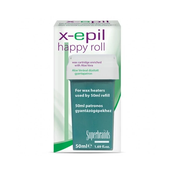 X-Epil Happy Roll 50ml gyantapatron Aloe