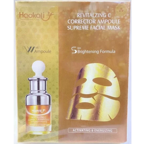 Haokali Revitalzing C Corrector fátyol arcmaszk 30ml