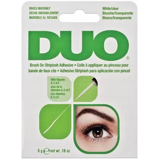 DUO műszempilla ragasztó CLEAR 7g