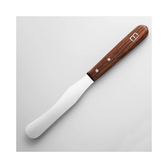 Rozsdamentes acél spatula széles 24cm