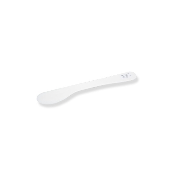 Fehér íves műanyag spatula
