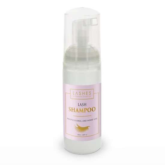 Lashes by diamond cosmetics Műszempilla és szempilla sampon 50 ml