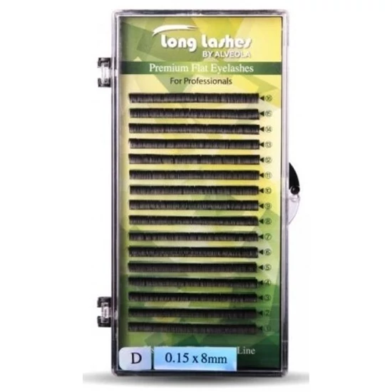 Long Lashes Flat pilla D / 0,15 - 8 mm