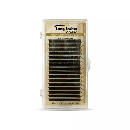 Long Lashes Luxury Mink Volume szempilla C/0,10 7-8-9-10-11-12-13mm