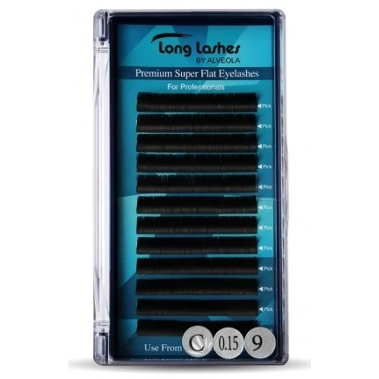 Long Lashes Premium Super Flat Pilla C/ 0,15-9 mm