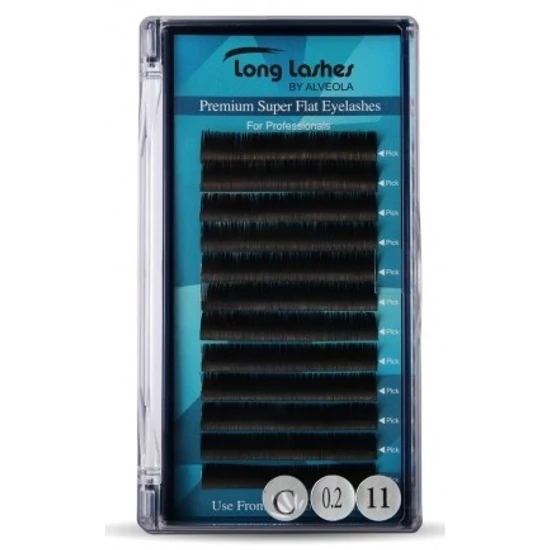 Long Lashes Premium Super Flat Pilla C/ 0,20-11 mm