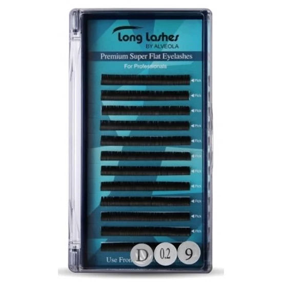 Long Lashes Premium Super Flat Pilla D/0,20-9 mm