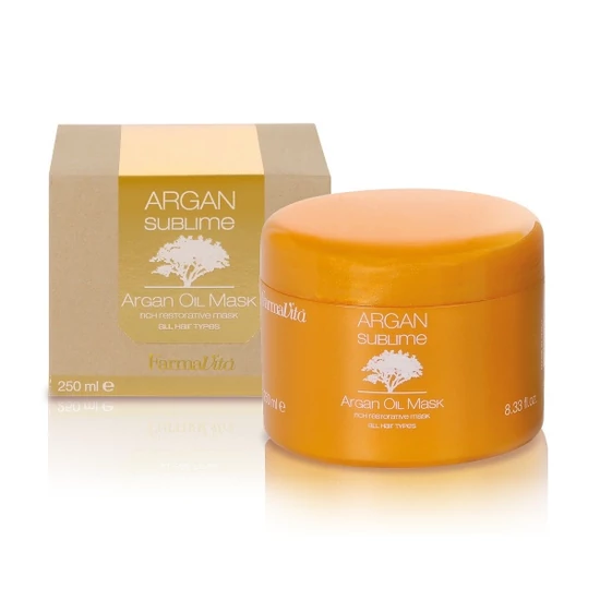 Argan Sublime Argán olaj hajpakoló maszk 250ml
