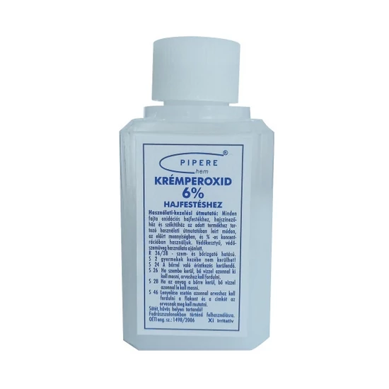 Pipere krémhidrogén 6%  20 volumi 60ml