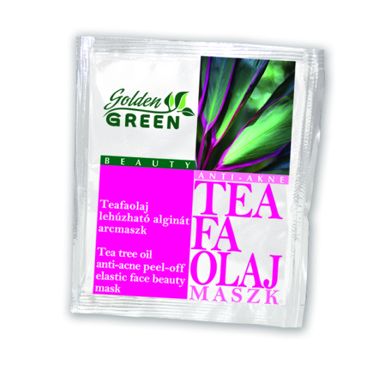 Golden Green Teafaolajos Anti-acne maszk 6g